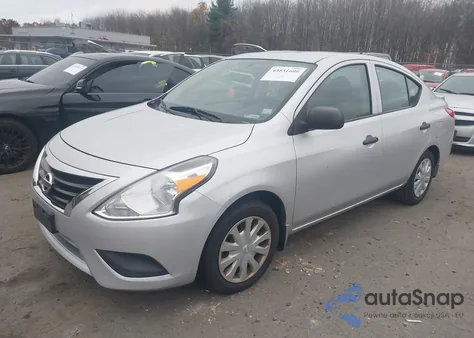 2015 Nissan Versa 1.6 S+ z USA, uszkodzony, nr VIN 3N1CN7AP3FL806206